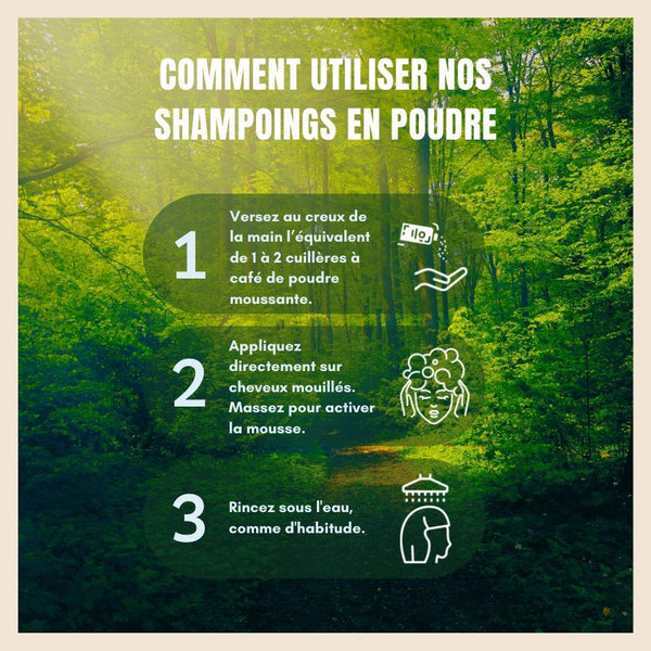Shampoing Naturel en Poudre, Cheveux Fragiles (Recharge) - Sineaqua